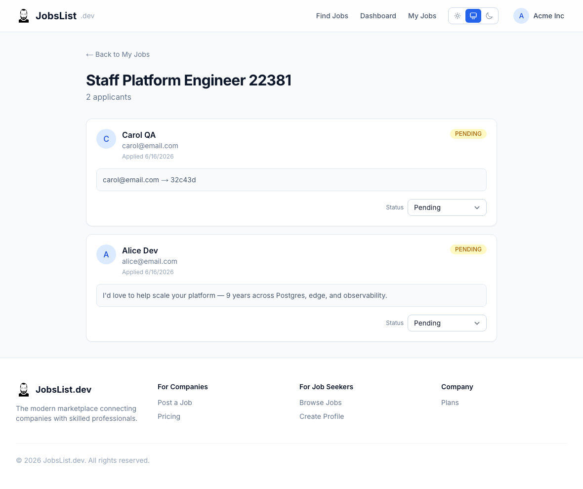 JobsList.dev gallery image