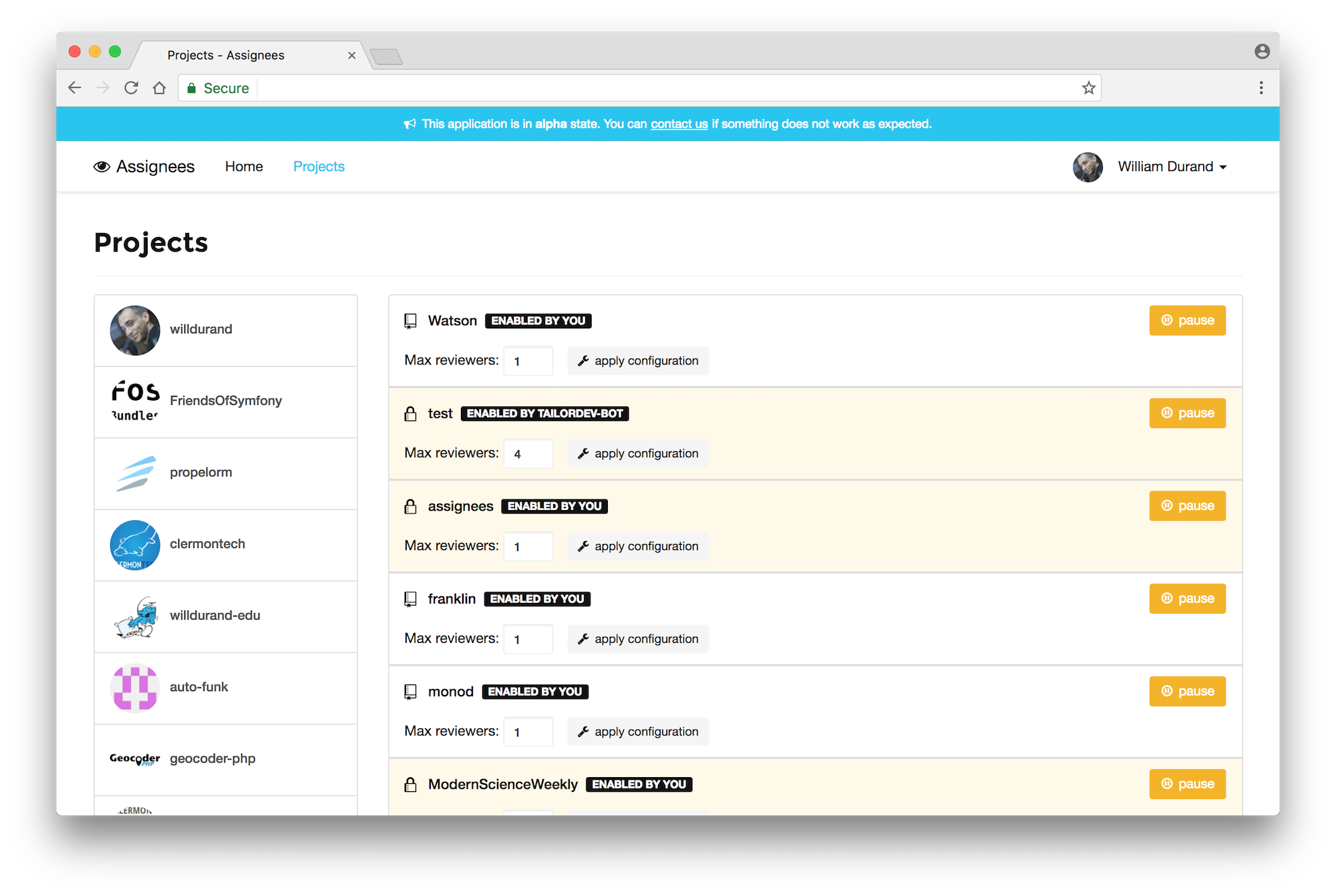 Assignees gallery image