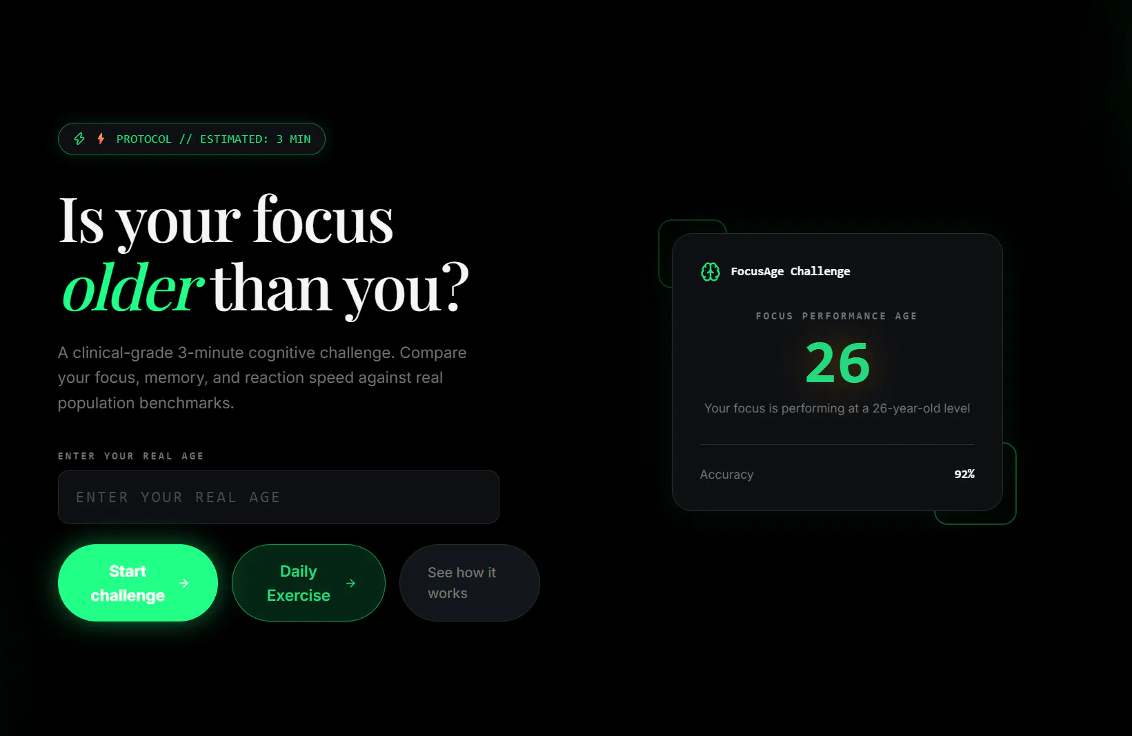 FocusAge screenshot