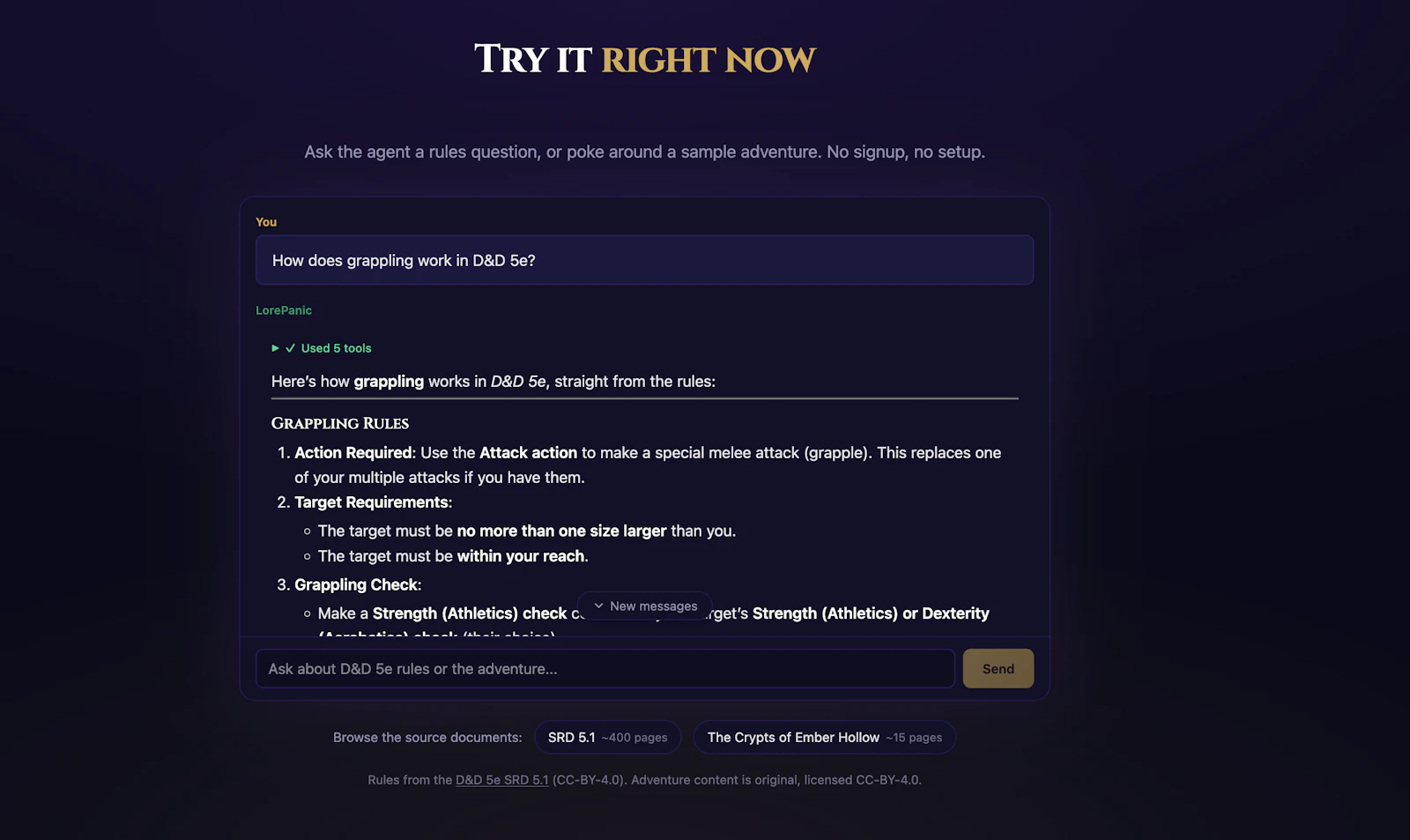 LorePanic screenshot 4