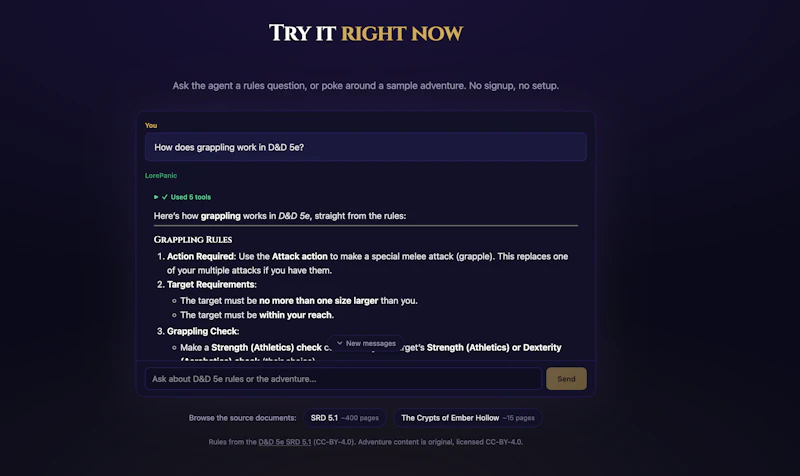 LorePanic screenshot 4