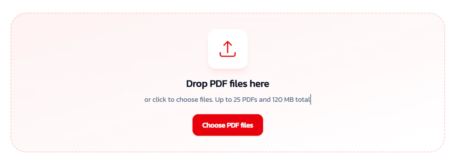 Merge PDF Files Online screenshot 2