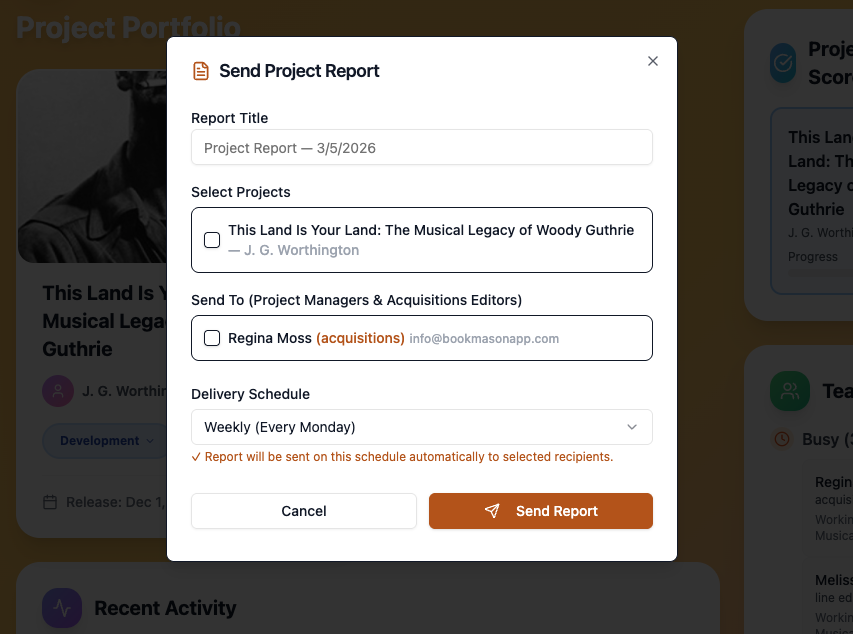 BookMason Project Management App gallery image