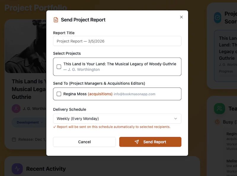 BookMason Project Management App screenshot 4