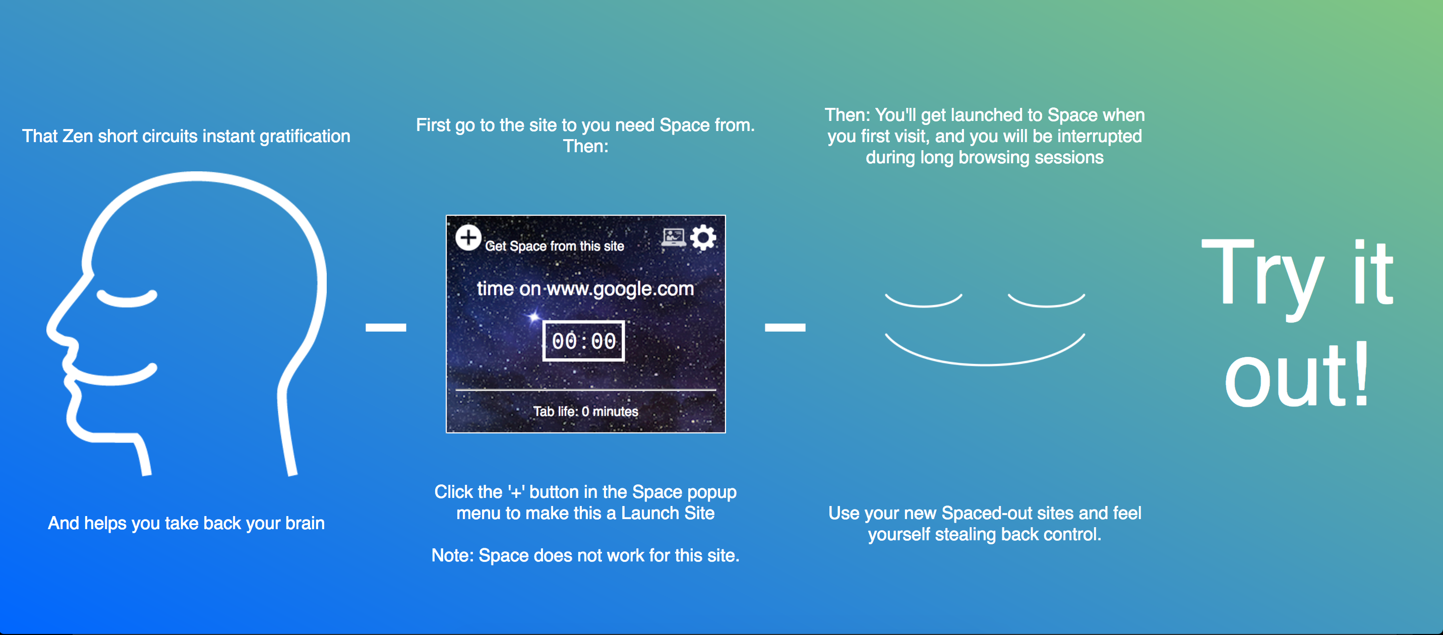 Space for Chrome gallery image