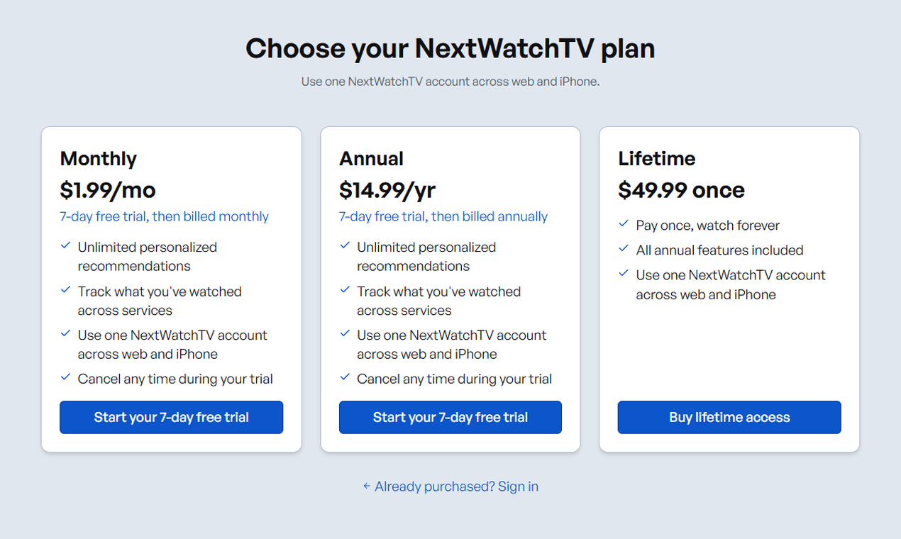 NextWatchTV gallery image