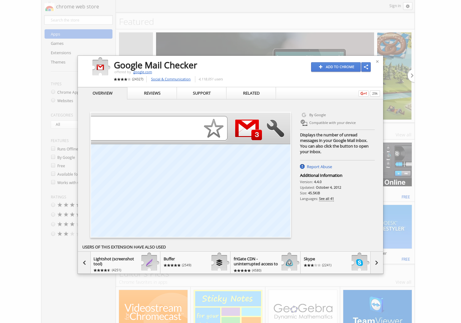 Google Mail Checker gallery image