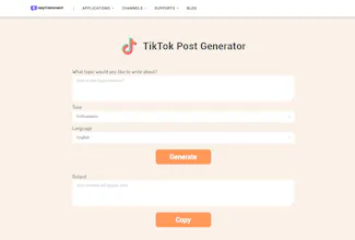 TikTok Post Generator gallery image