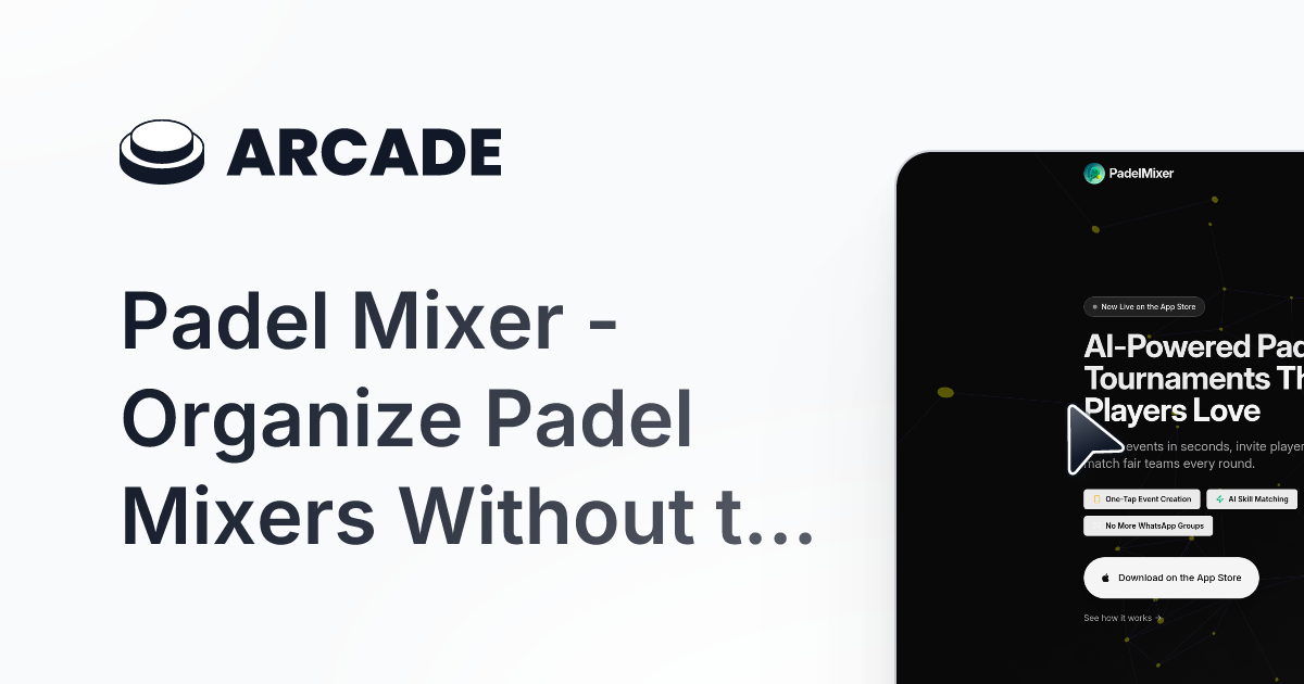 Padel Mixer media 1