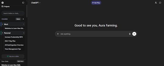 AI Chats Organizer gallery image