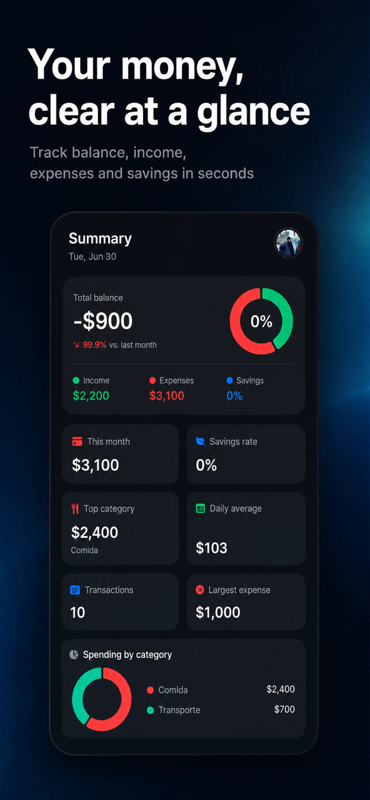 Tallya AI Money and Budget gallery image