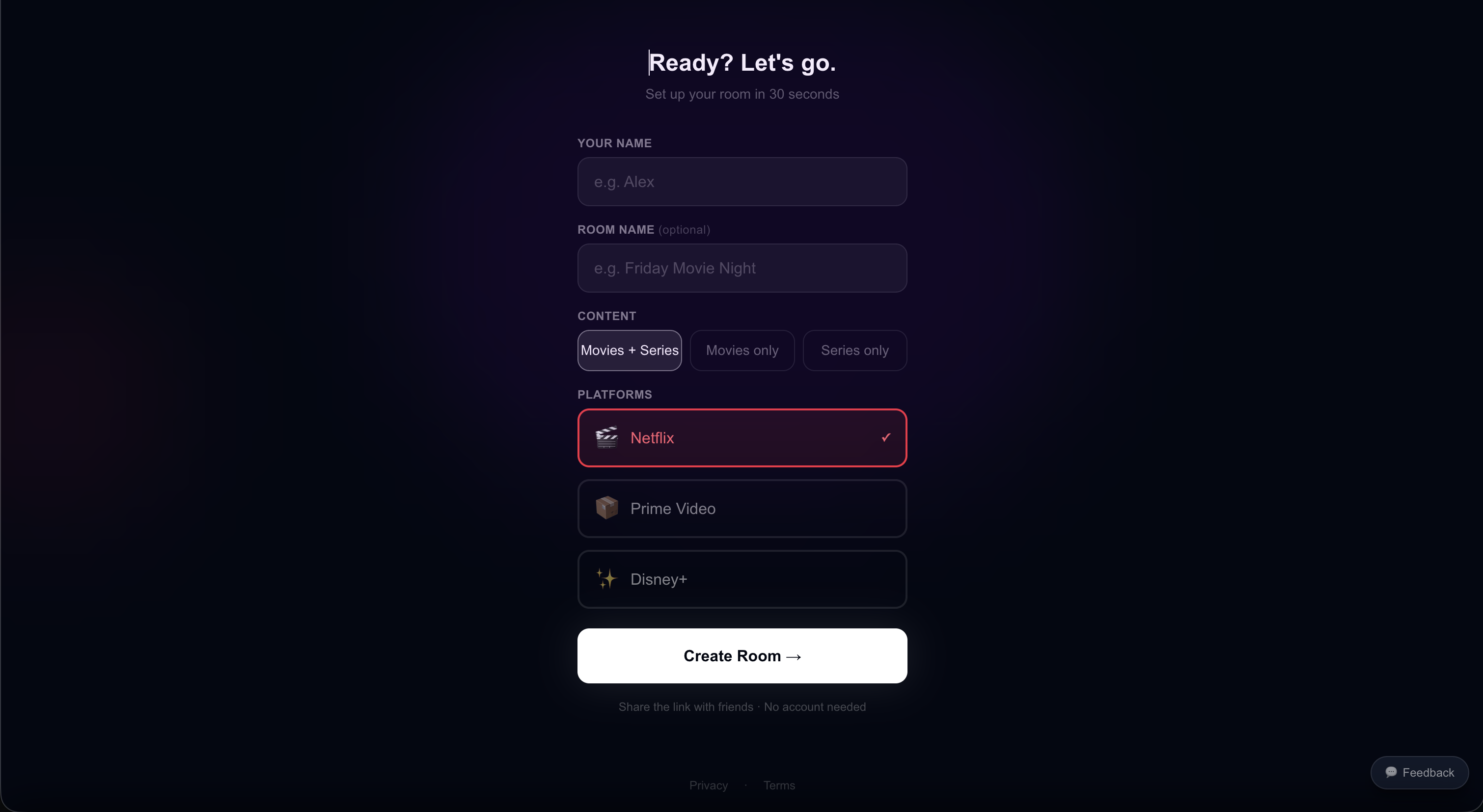 SwipeStream gallery image