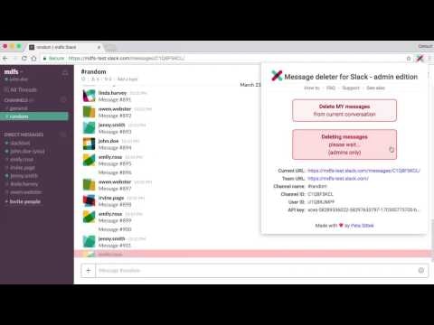 Message deleter for Slack - admin edition gallery image