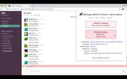 Message deleter for Slack - admin edition media 1