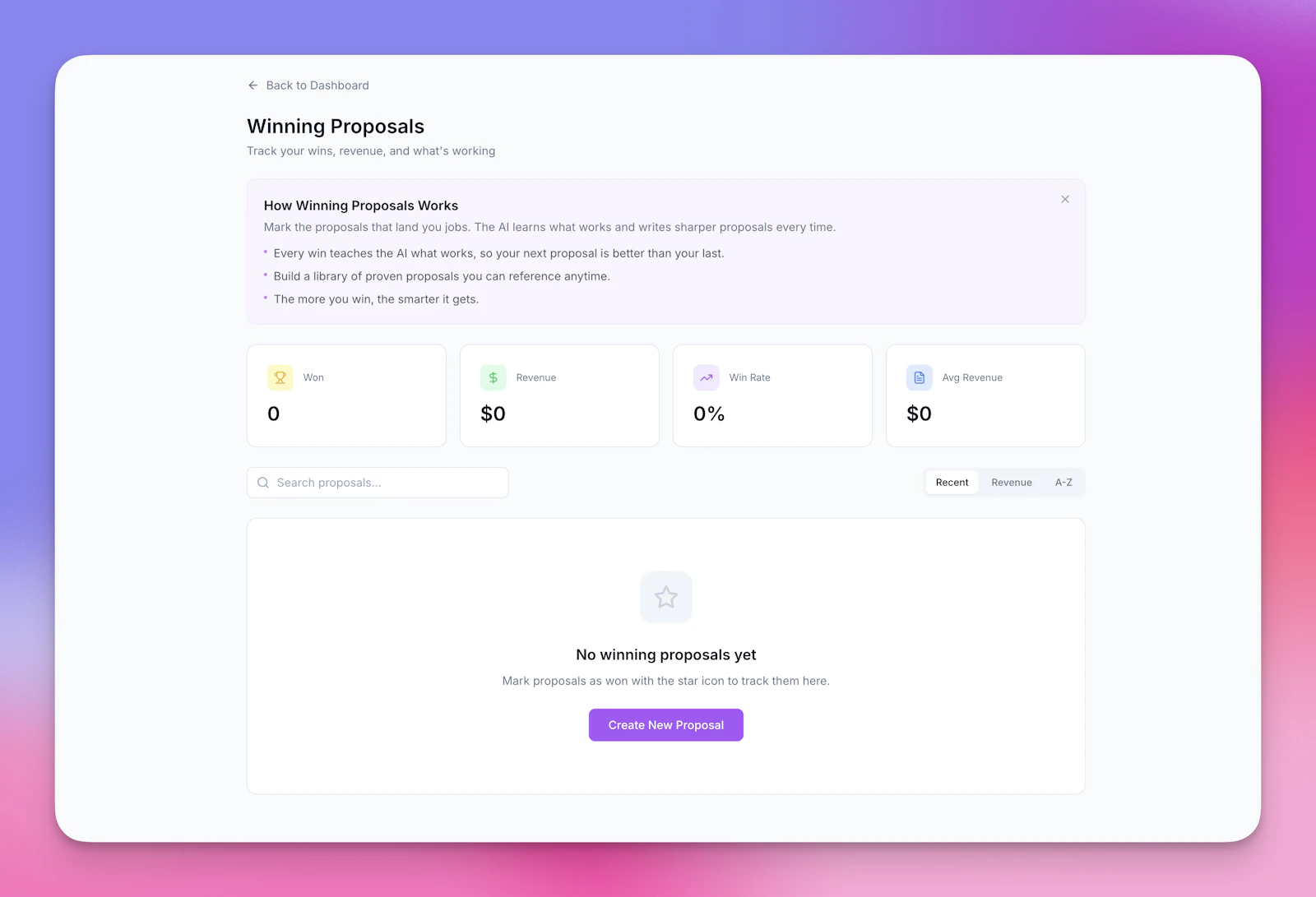 WinProposal screenshot 3