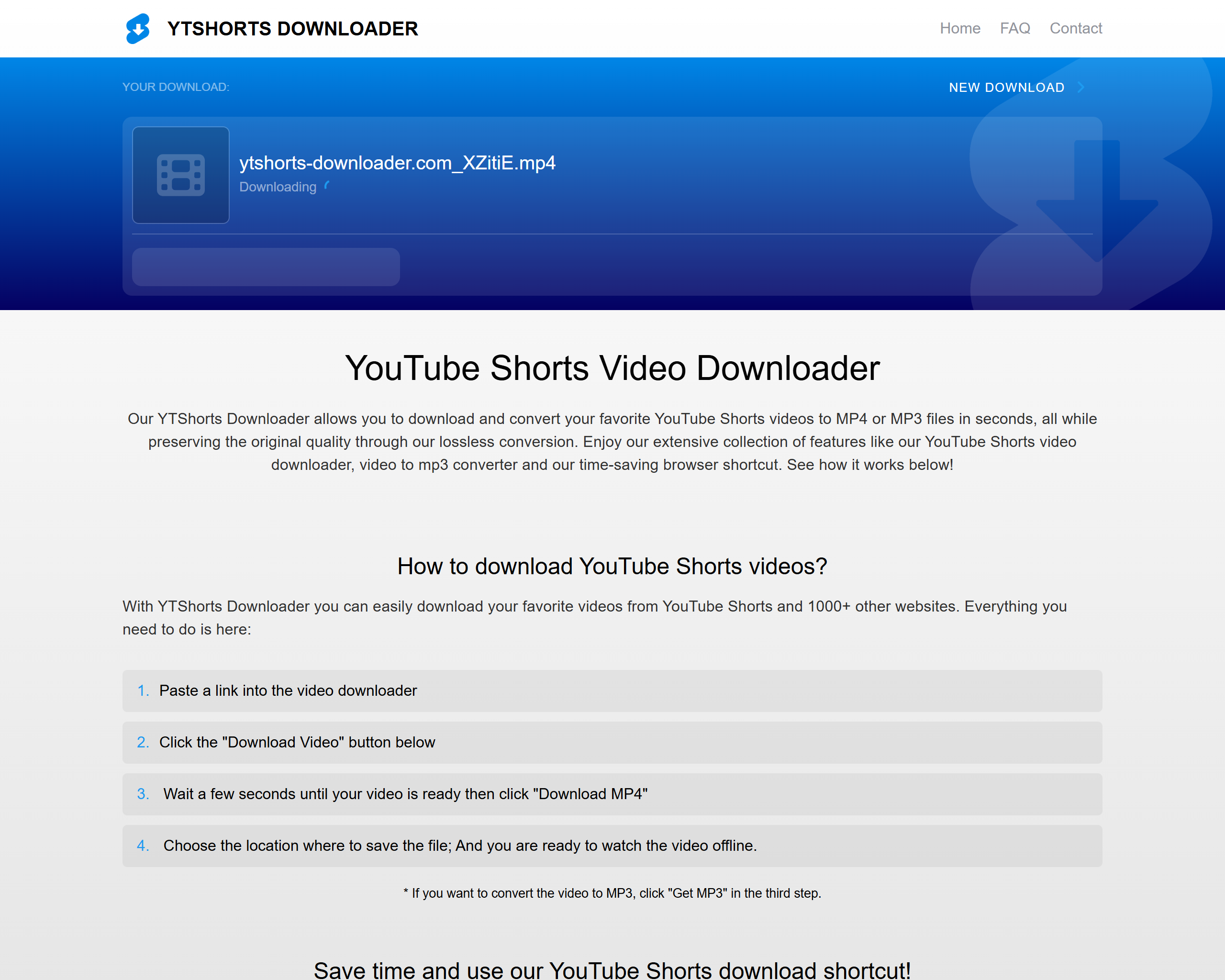 YouTube Shorts Downloader gallery image