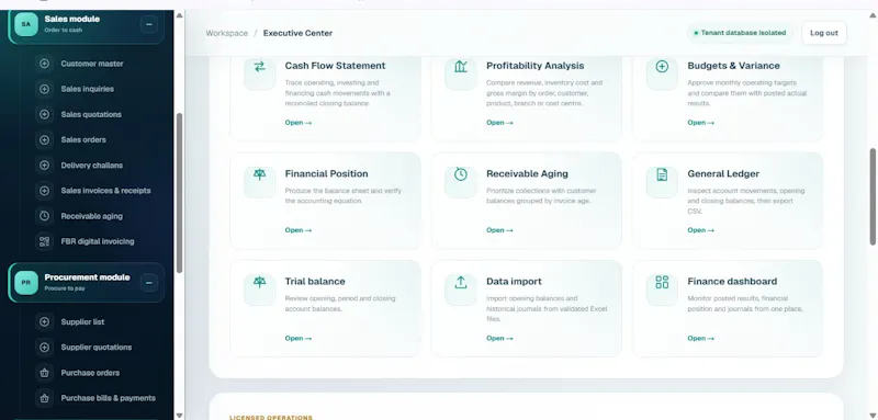 HisabOne Corporate screenshot 4