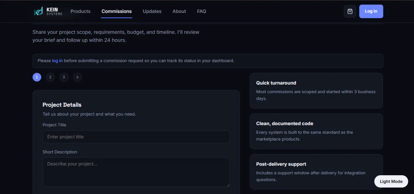 Kein Dev — Software Developer gallery image