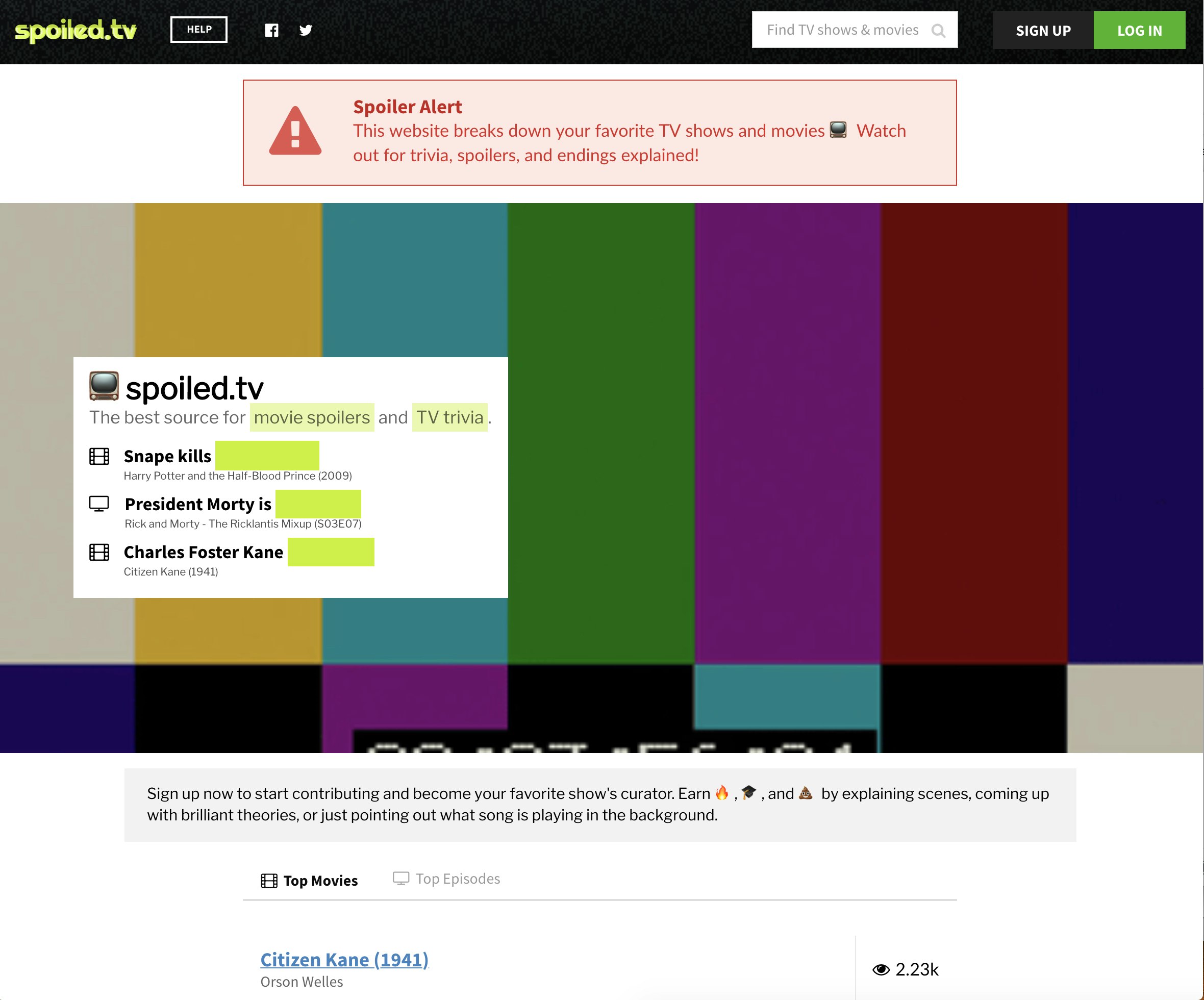 Spoiled.tv gallery image