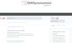 SERP Preview Tool image