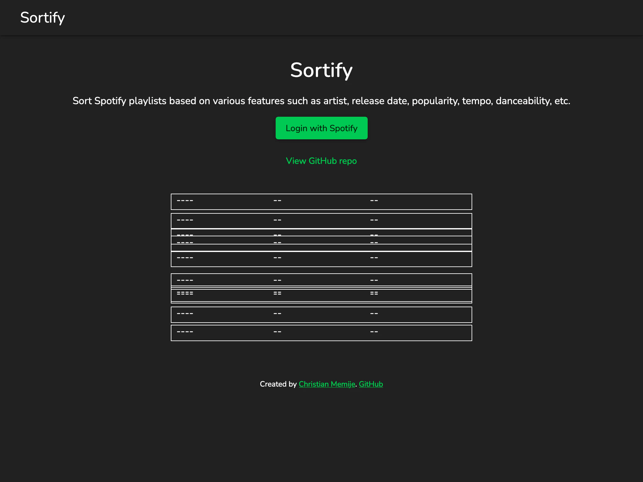 Sortify