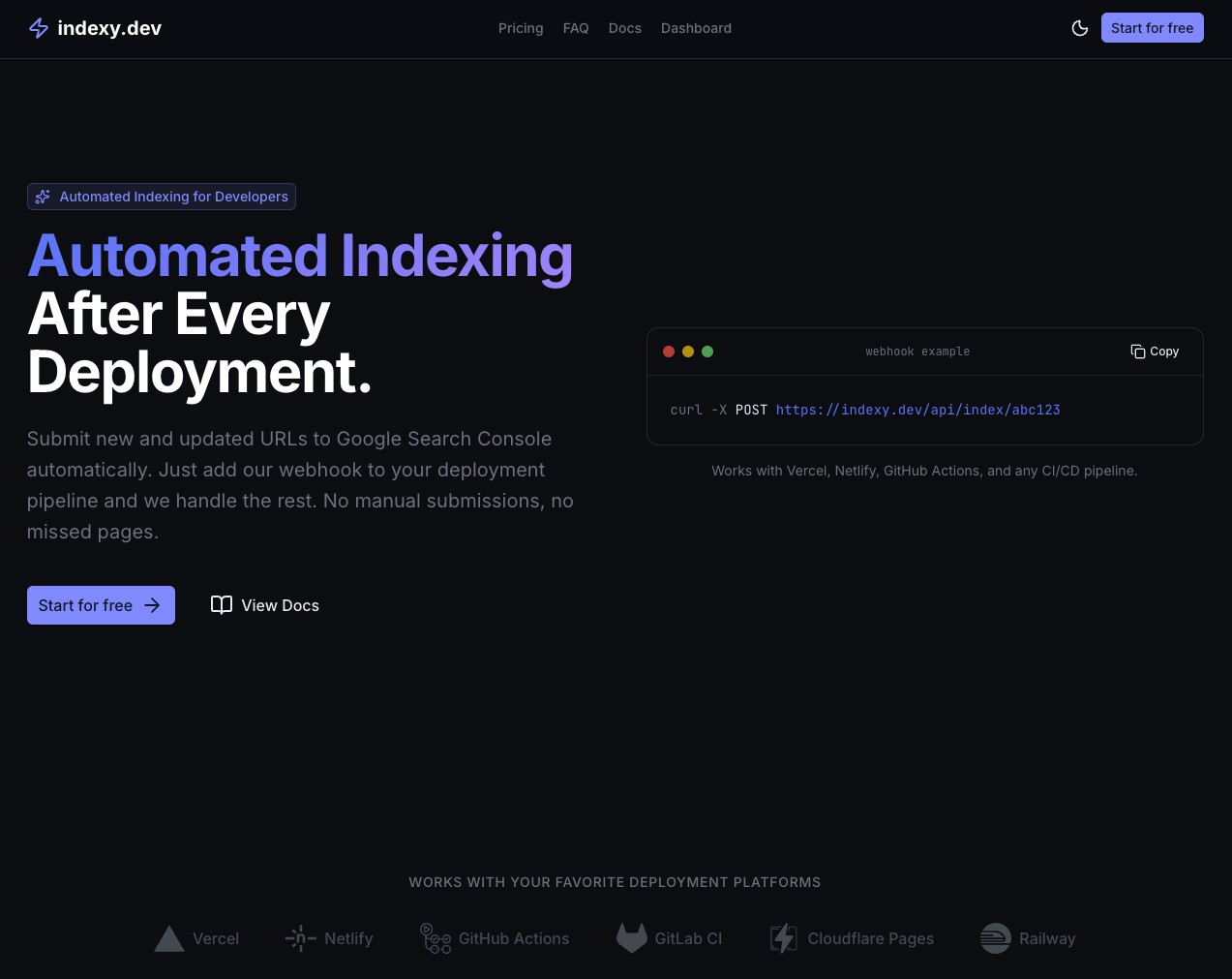 indexy.dev gallery image