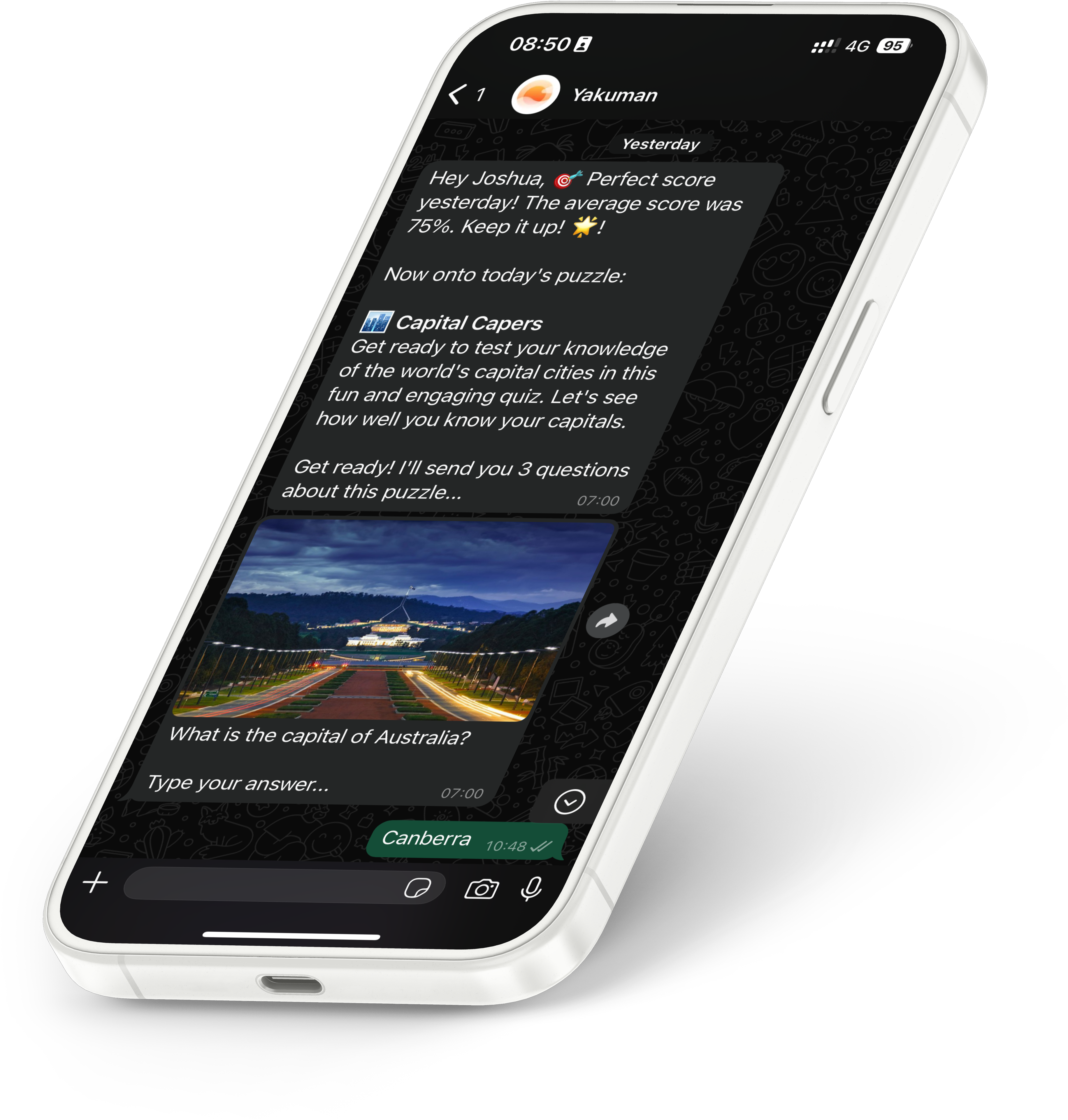 all'acqua - Giochi quotidiani coinvolgenti in WhatsApp media 3