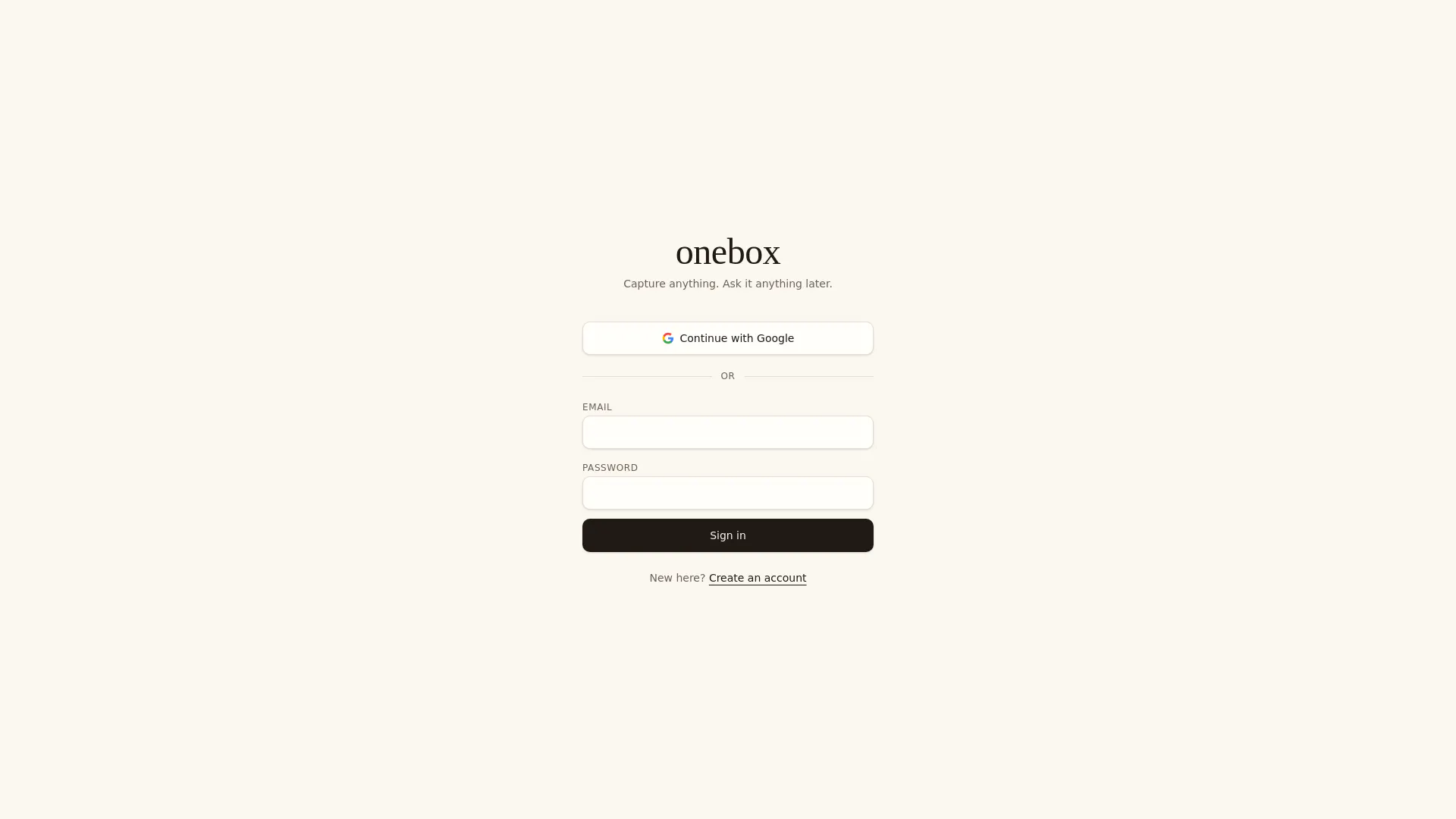 ONEBOX  gallery image