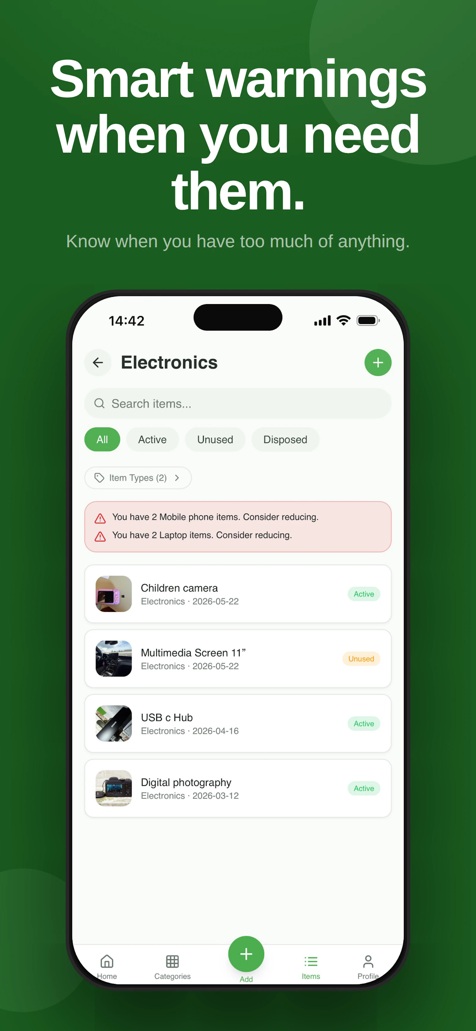 Ownly - Personal Inventory Tracker screenshot 4
