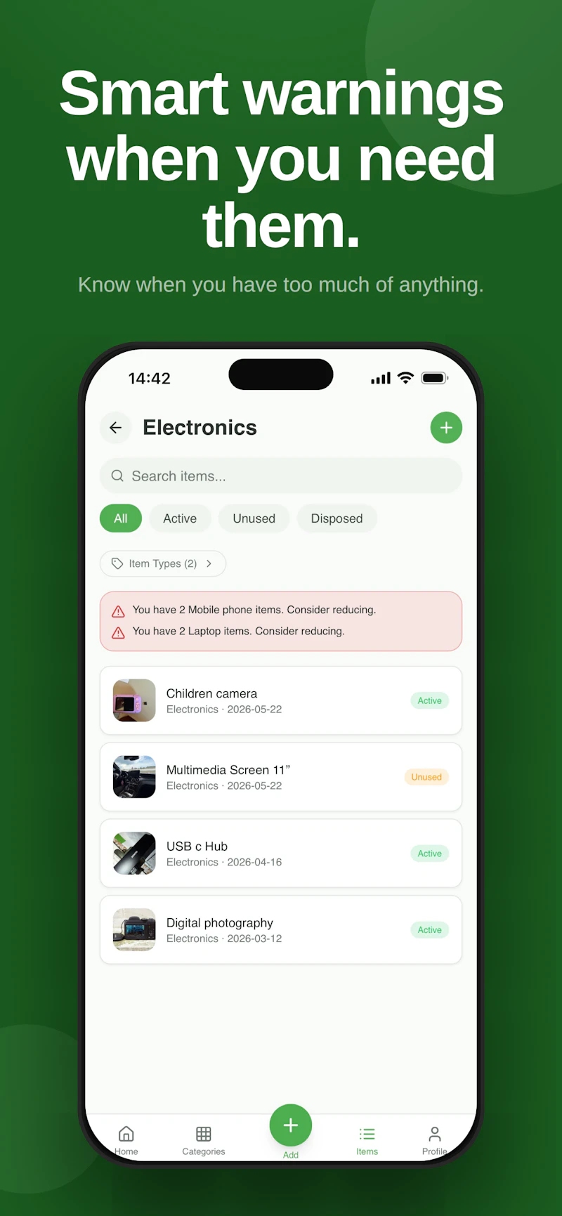 Ownly - Personal Inventory Tracker screenshot 4