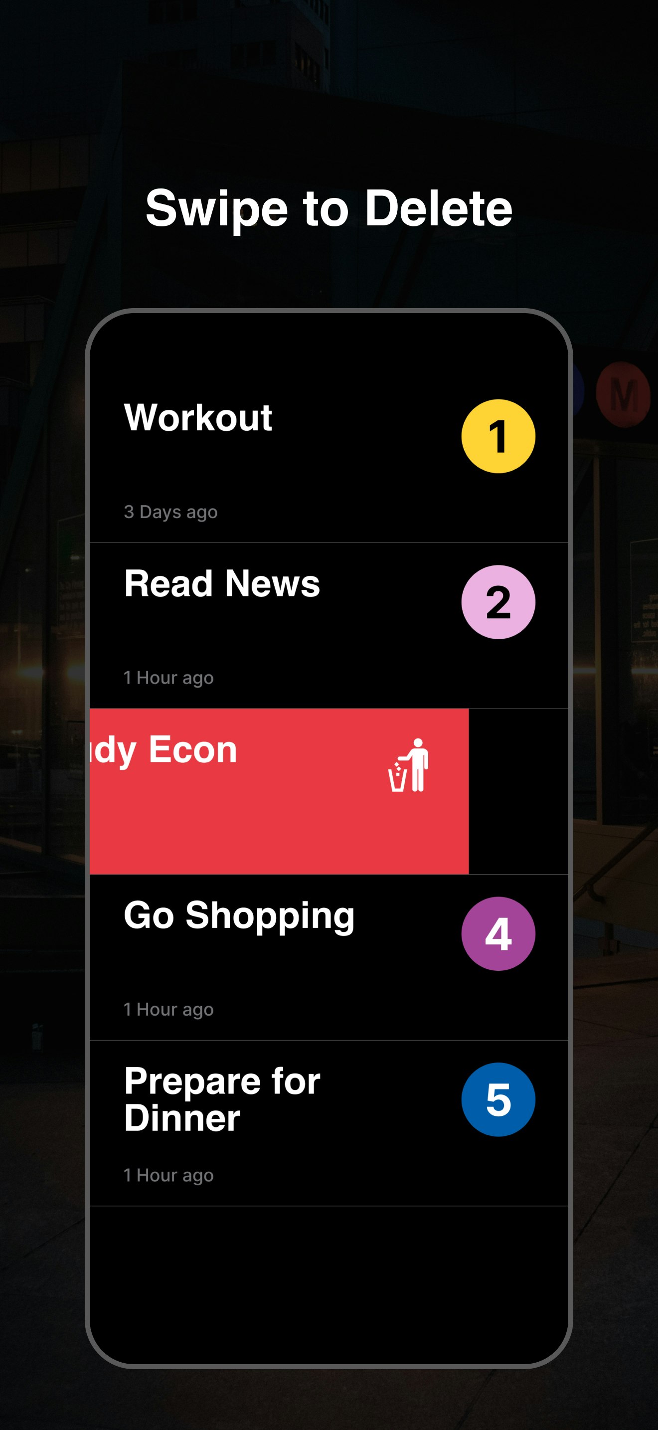 Todo List - NYC Subway gallery image