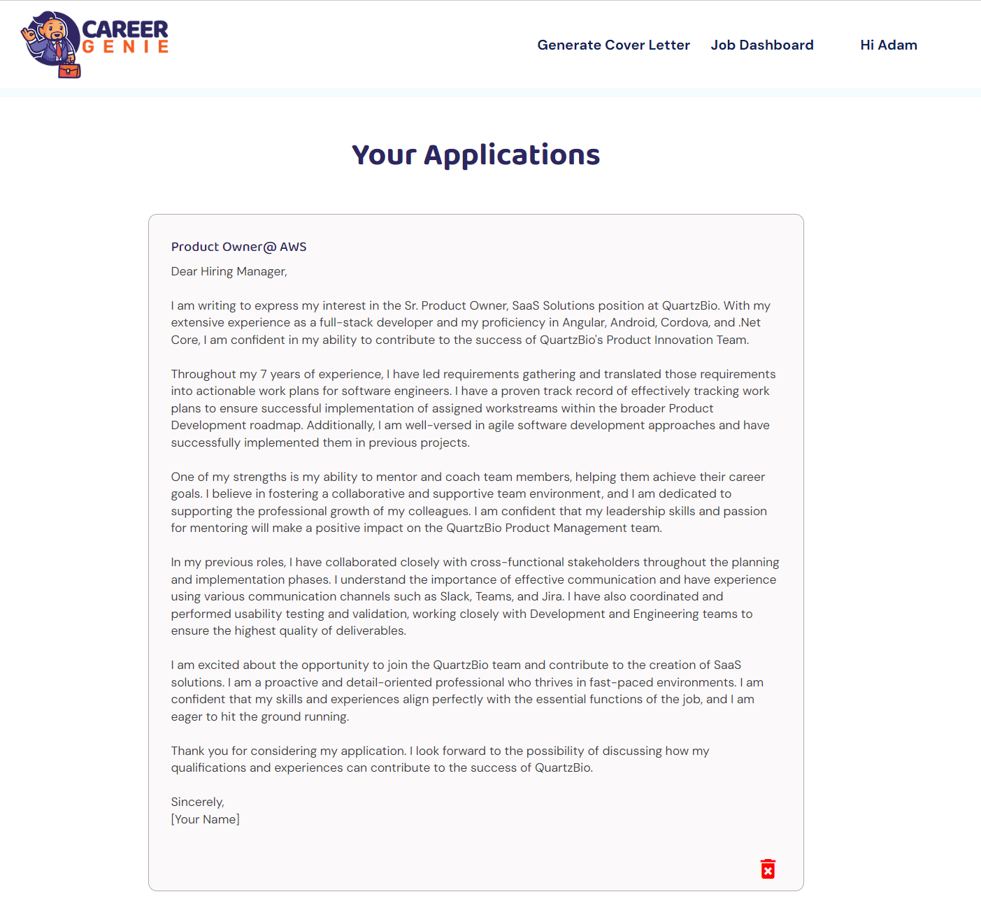 CareerGenie.io media 2