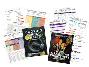 Fearless Fresh Cooking Cheat Sheets gallery image