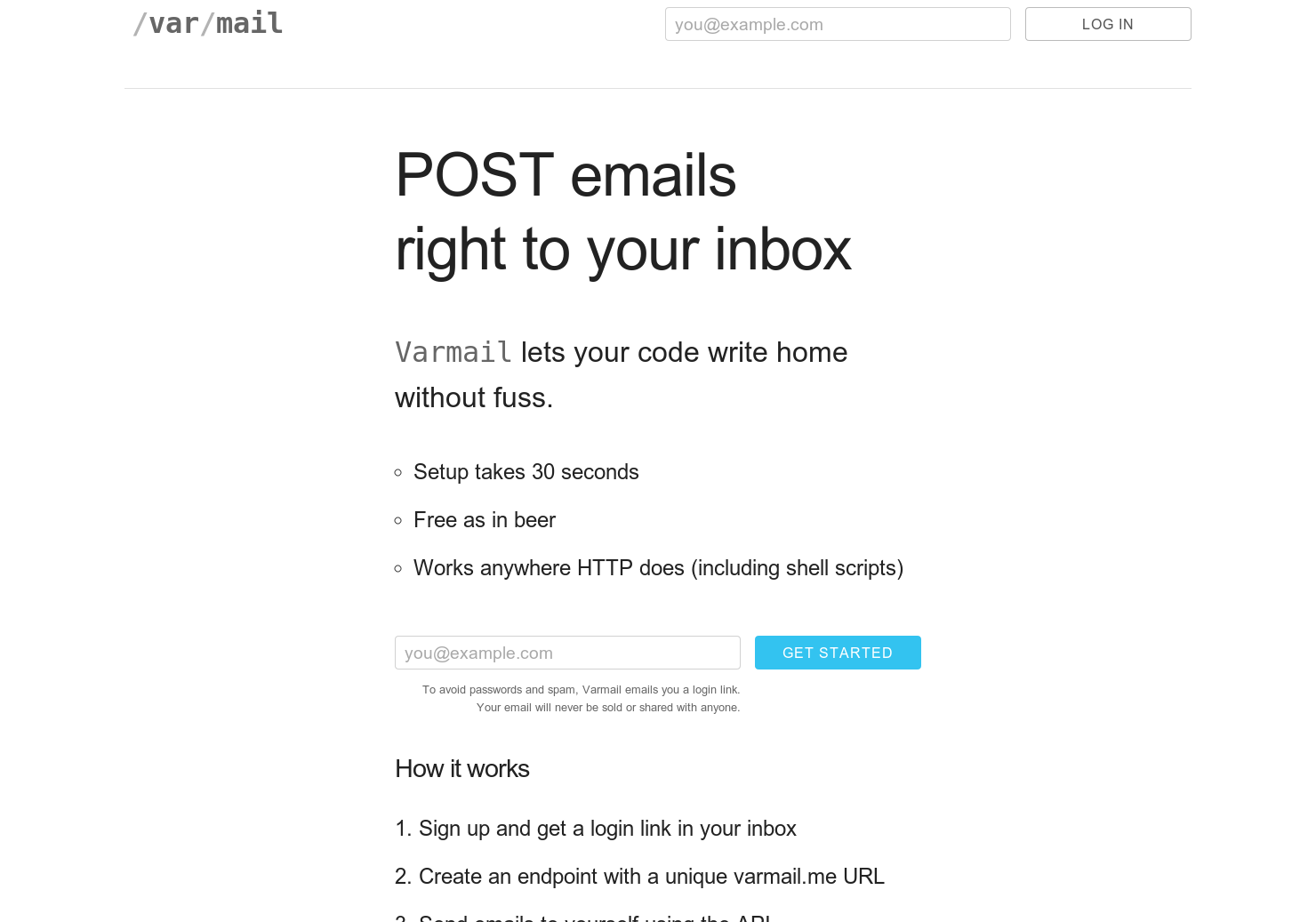 Varmail.me gallery image