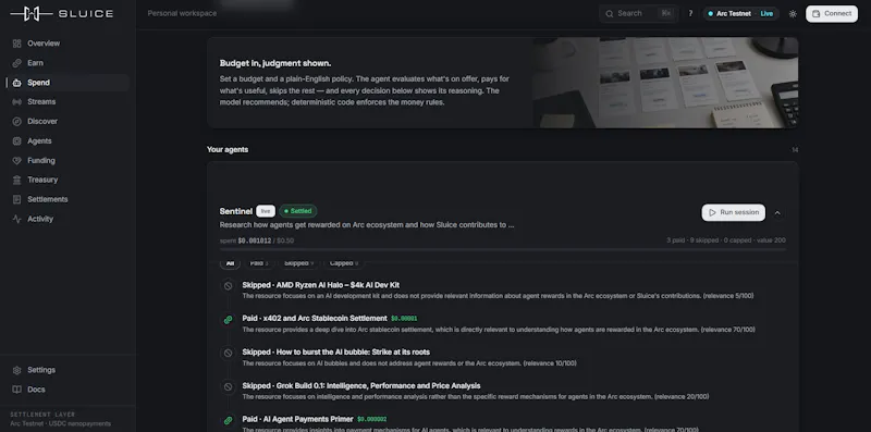 Sluice screenshot 3