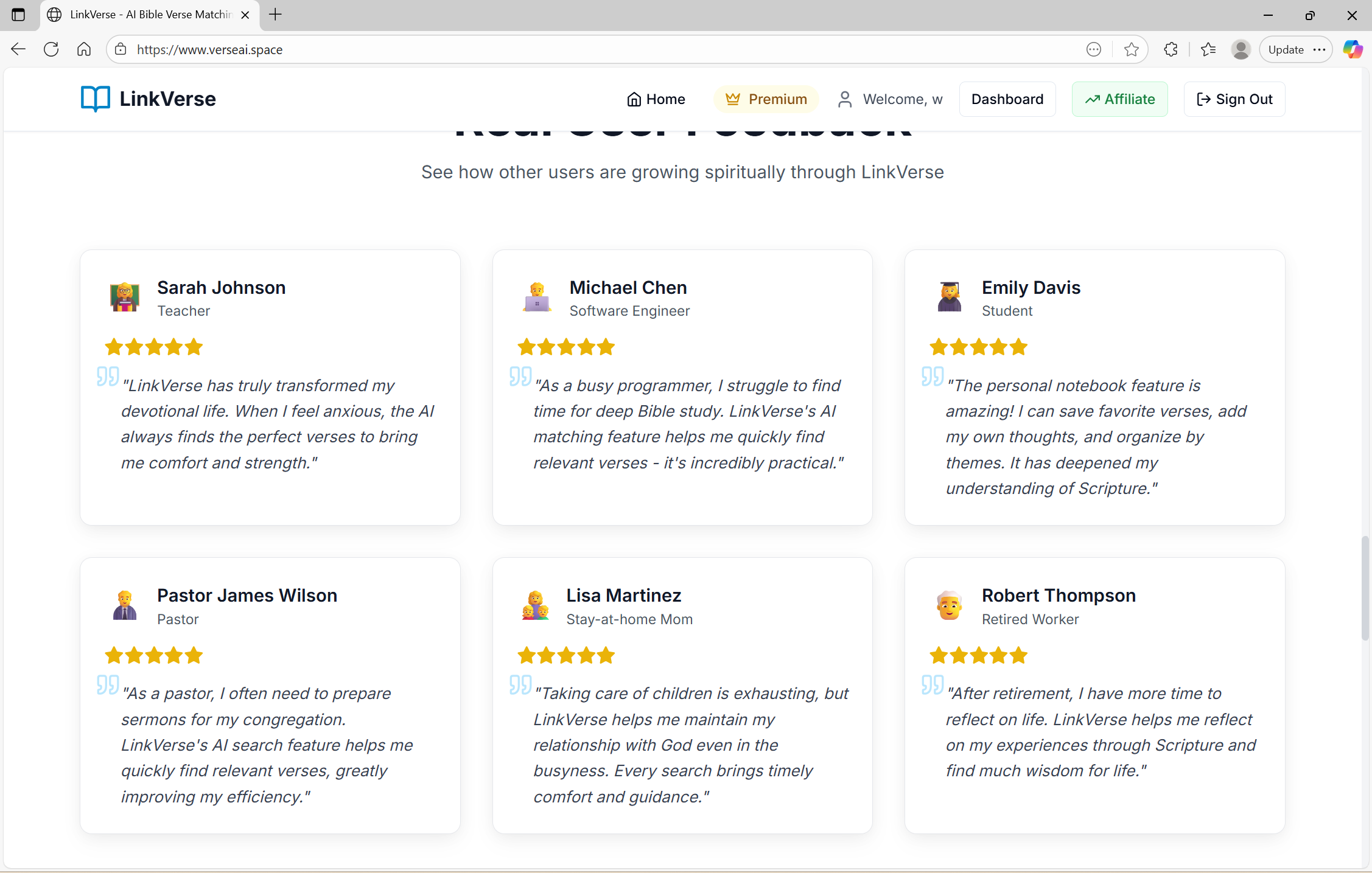 LinkVerse - AI Bible Verse Search gallery image