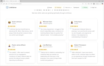 LinkVerse - AI Bible Verse Search gallery image