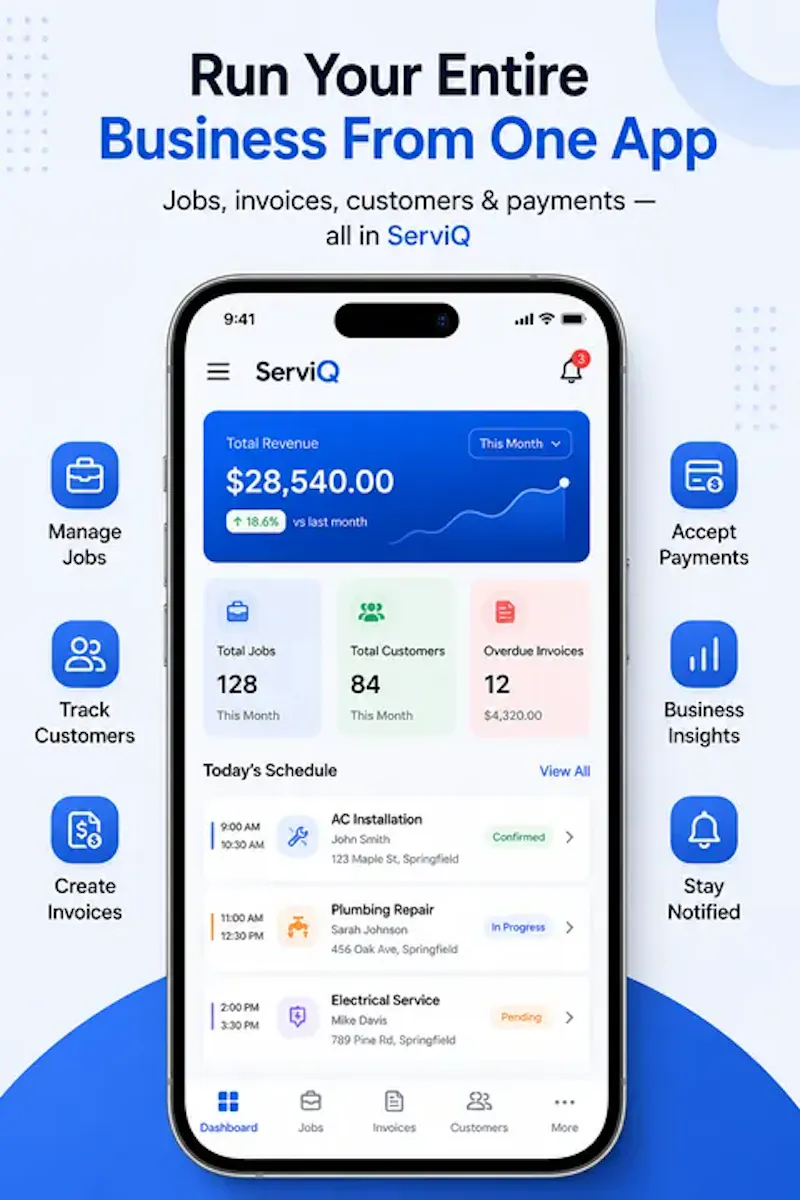 ServiQ screenshot 2