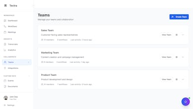 Tectra AI: Real-Time Work Orchestration gallery image