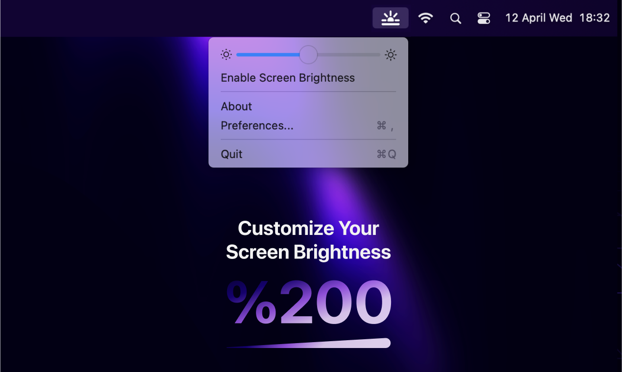 Screen Brightness gallery image