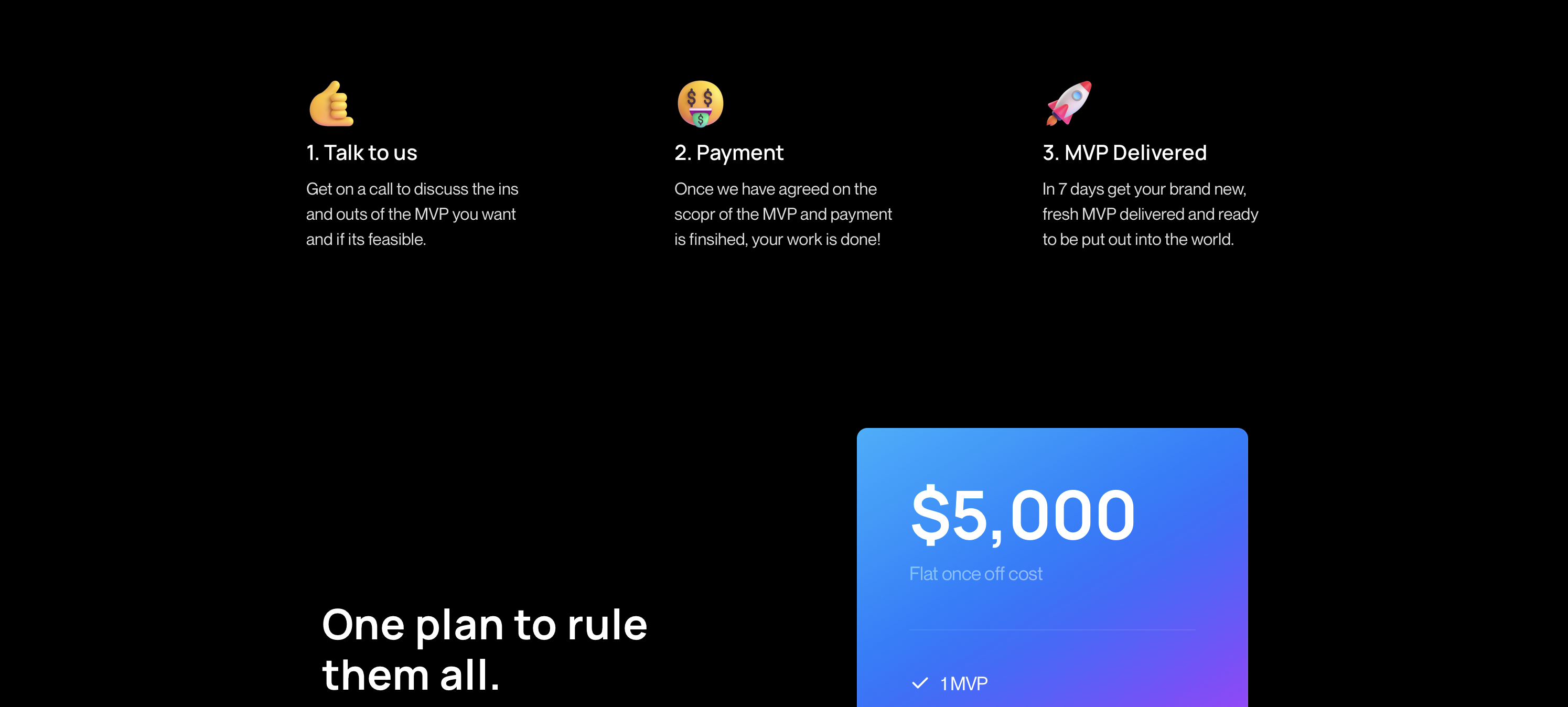 Get a MVP in 1 week gallery image