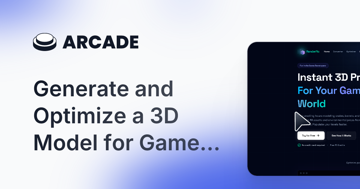 RenderFlo - Main product screenshot demonstrating key features and user interface