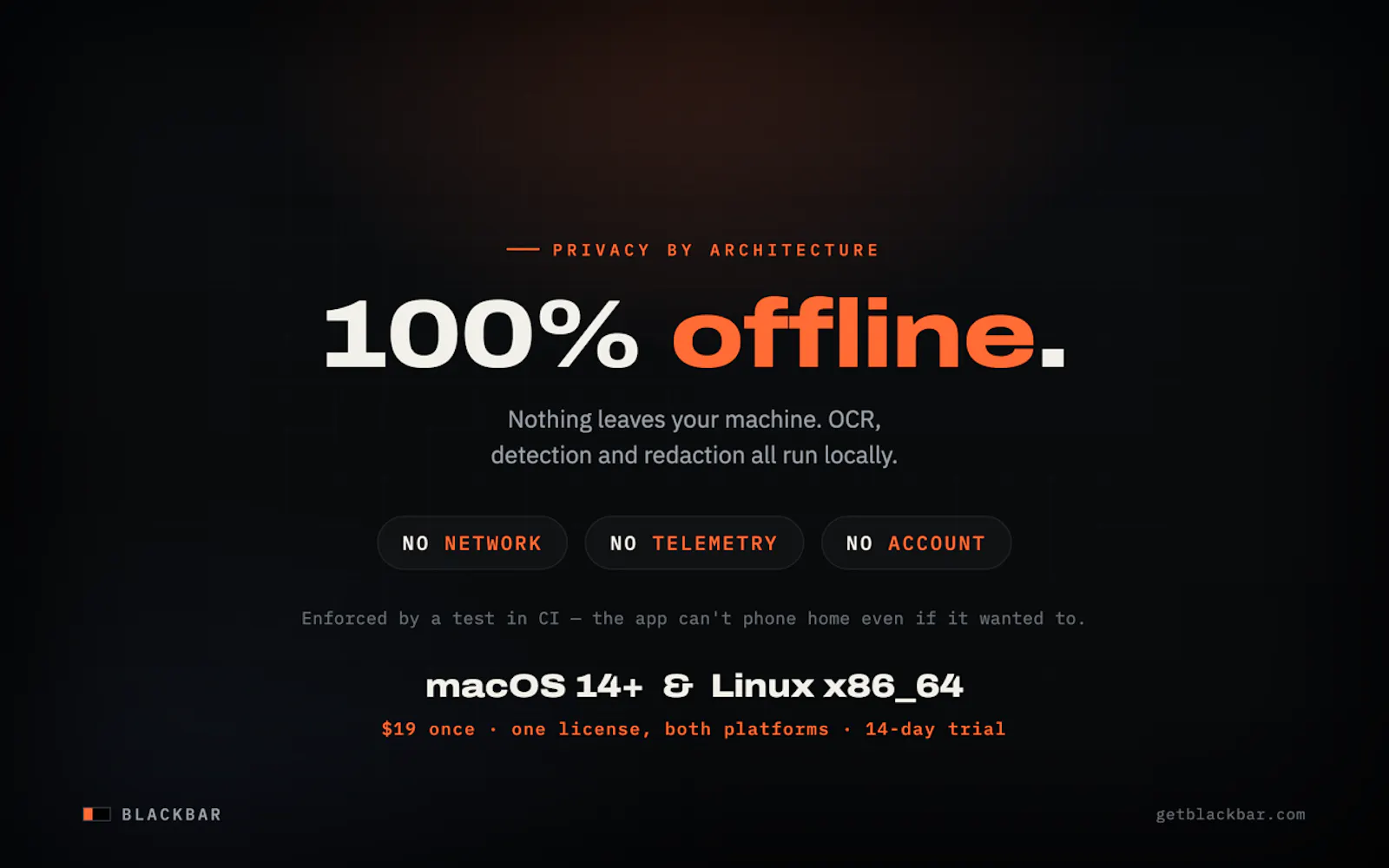 Blackbar screenshot 3