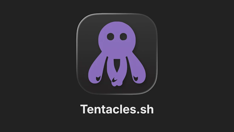 Tentacles IDE screenshot 1 (video preview)