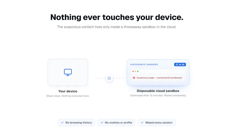 Tempbrowser screenshot 4