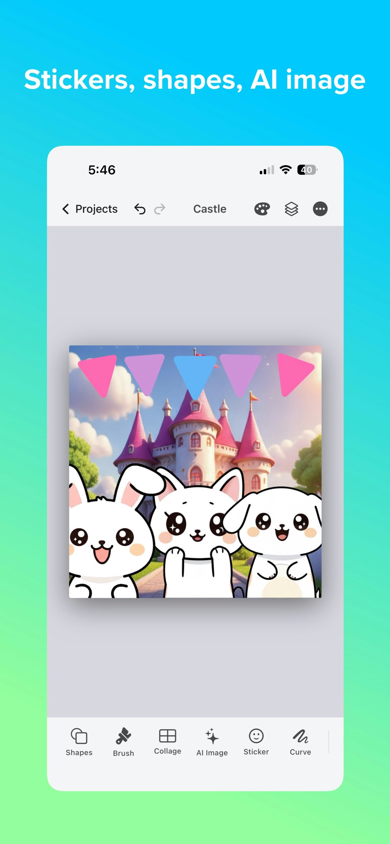 Aigli: Photo & Video Editor - Screenshot 4 showing product features and functionality