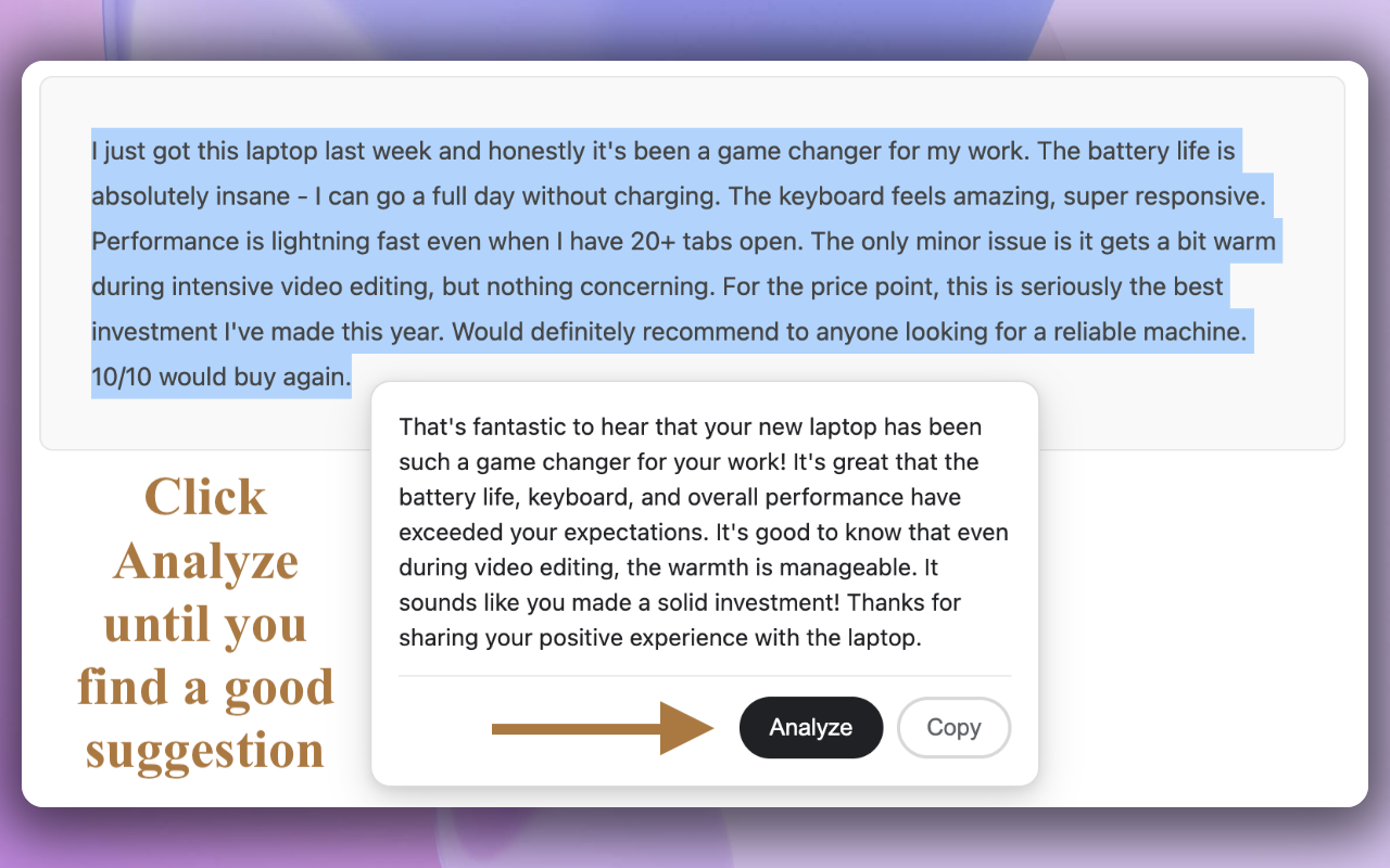 Thread Mind - Screenshot 3 showing product features and functionality