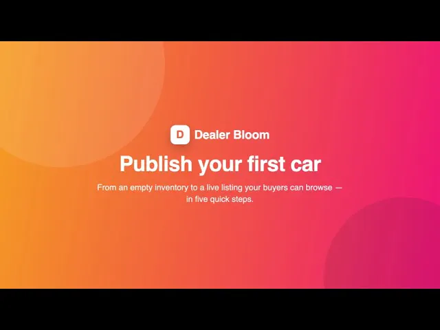 Dealer Bloom gallery image
