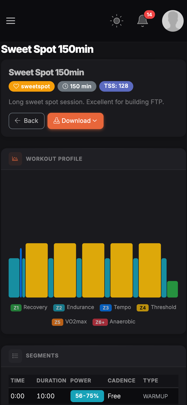 PersonalBestPace - AI cycling coach gallery image