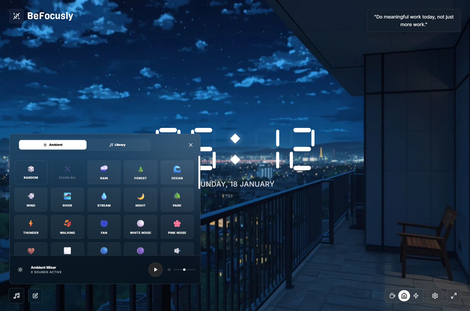 BeFocusly - Screenshot 2 showing product features and functionality
